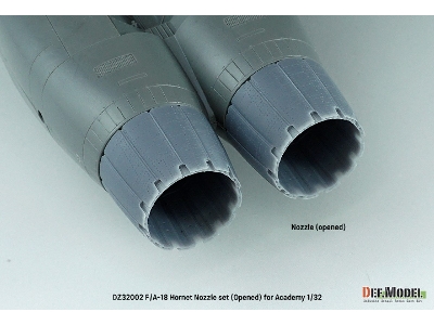 F/A-18a/B/C/D Hornet Exhaust Nozzle Set - Opened (For Academy) Setp.2022 - zdjęcie 3