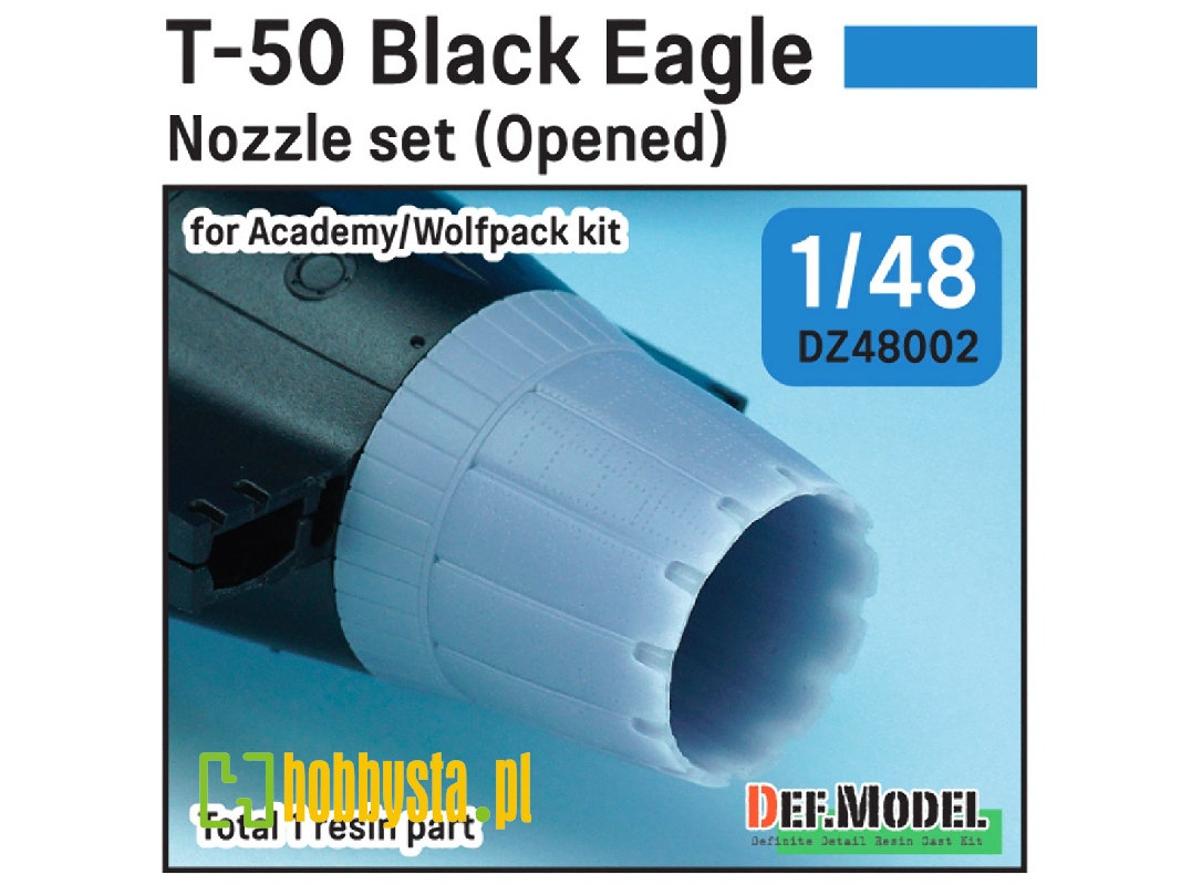 T-50 Black Eagle Nozzle Set - Opened - zdjęcie 1 T-50 Black Eagle Nozzle Set - Opened - zdjęcie 1