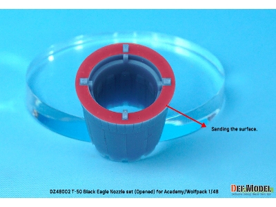 T-50 Black Eagle Nozzle Set - Opened - zdjęcie 4
