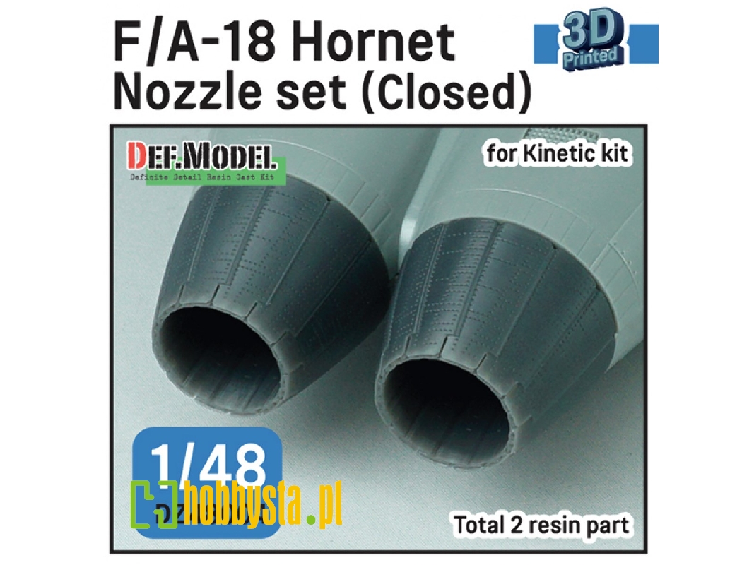 F/A-18a/B Hornet Nozzle Set - Closed - zdjęcie 1 F/A-18a/B Hornet Nozzle Set - Closed - zdjęcie 1