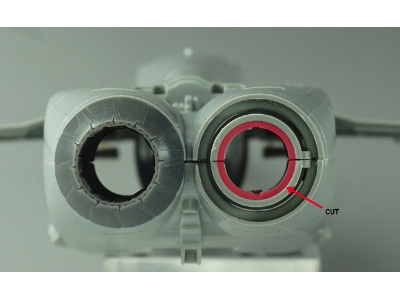 F/A-18a/B Hornet Nozzle Set - Closed - zdjęcie 6