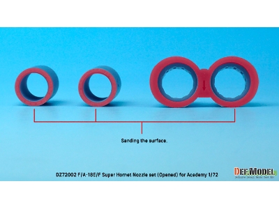 F/A-18e/F/G Super Hornet Exhaust Nozzle Set - Opened - zdjęcie 7