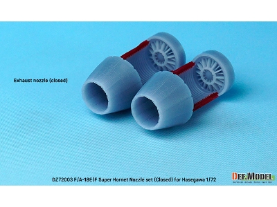 F/A-18e/F/G Super Hornet Exhaust Nozzle Set - Closed - zdjęcie 5