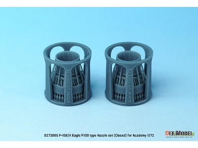 F-15e/K Eagle F100 Type Nozzle Set - Closed (For Academy) Sept.2022 - zdjęcie 2