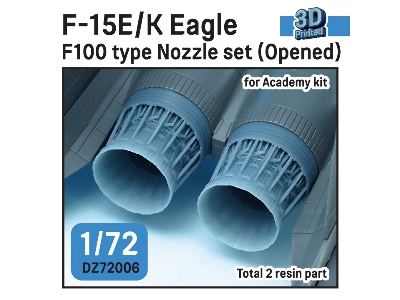 F-15e/K Eagle F100 Type Nozzle Set - Opened (For Academy) Sept.2022 - zdjęcie 1