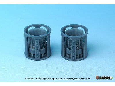F-15e/K Eagle F100 Type Nozzle Set - Opened (For Academy) Sept.2022 - zdjęcie 2