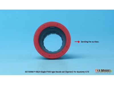 F-15e/K Eagle F100 Type Nozzle Set - Opened (For Academy) Sept.2022 - zdjęcie 6