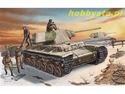 Russia KV-1 model 1942 Heavy Cast Turret Tank - zdjęcie 1
