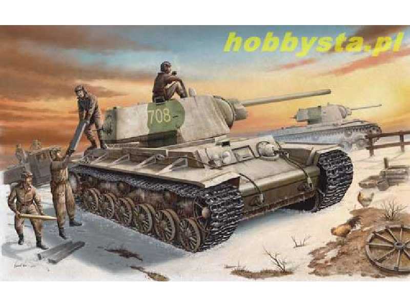 Russia KV-1 model 1942 Heavy Cast Turret Tank - zdjęcie 1 Russia KV-1 model 1942 Heavy Cast Turret Tank - zdjęcie 1