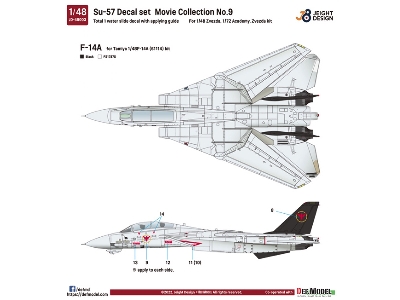 Su-57 Decal Set - Movie Collection No.9 - zdjęcie 5