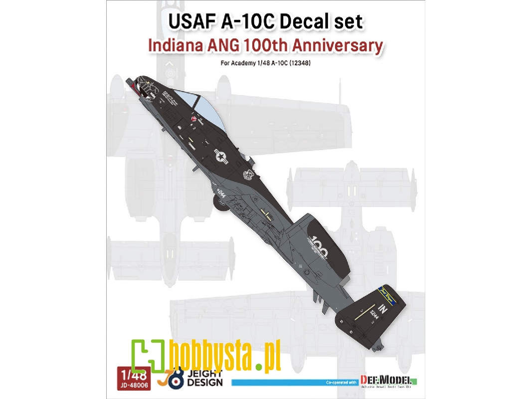 Usaf A-10c 'indiana Ang 100th Anniversary' (For Academy 12348) - zdjęcie 1