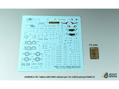 Usaf A-10c 'indiana Ang 100th Anniversary' (For Academy 12348) - zdjęcie 2