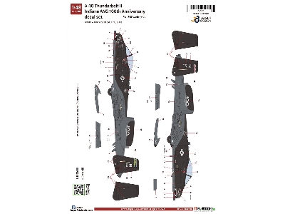 Usaf A-10c 'indiana Ang 100th Anniversary' (For Academy 12348) - zdjęcie 4