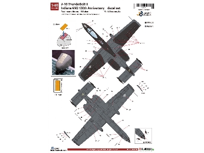 Usaf A-10c 'indiana Ang 100th Anniversary' (For Academy 12348) - zdjęcie 5