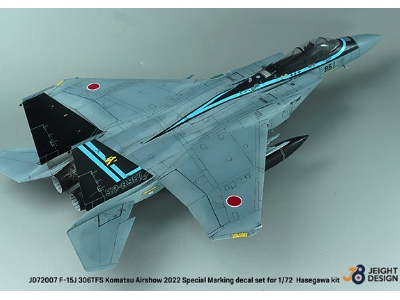 F-15j 306tfs Komatsu Airshow 2022 - Maverick Special Decal Set - zdjęcie 6
