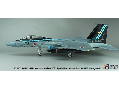 F-15j 306tfs Komatsu Airshow 2022 - Maverick Special Decal Set - zdjęcie 7