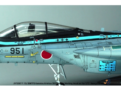 F-15j 306tfs Komatsu Airshow 2022 - Maverick Special Decal Set - zdjęcie 8