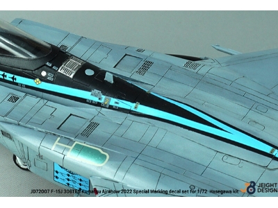 F-15j 306tfs Komatsu Airshow 2022 - Maverick Special Decal Set - zdjęcie 9
