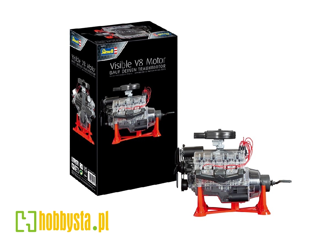 Silnik V-8 z widocznym wnętrzem - zdjęcie 1 Silnik V-8 z widocznym wnętrzem - zdjęcie 1