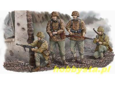 Figurki WAFFEN SS Assault Team - zdjęcie 1