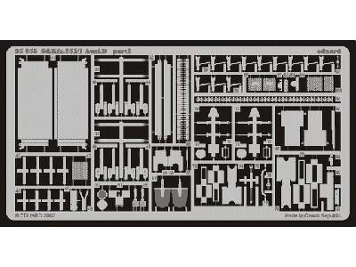  Sd. Kfz.251/1 Ausf. B 1/35 - Zvezda - blaszki - zdjęcie 3