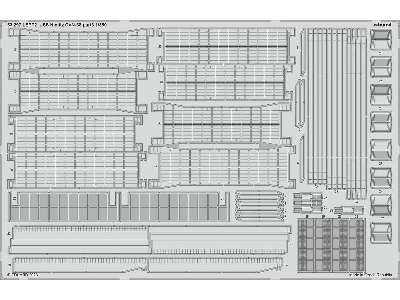 USS Nimitz CVN-68 part 3 1/350 - TRUMPETER - zdjęcie 2