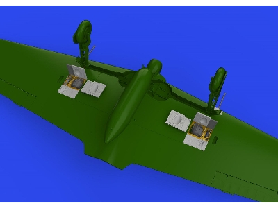 A6M3 gun bays long barrel PRINT 1/48 - EDUARD - zdjęcie 2