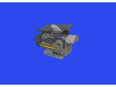 Bf 109K-4 engine 1/48 - EDUARD - zdjęcie 5