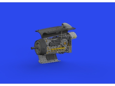Bf 109K-4 engine 1/48 - EDUARD - zdjęcie 6