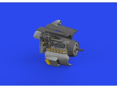 Bf 109K-4 engine 1/48 - EDUARD - zdjęcie 7