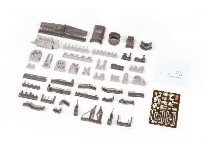 Bf 109K-4 engine 1/48 - EDUARD - zdjęcie 9