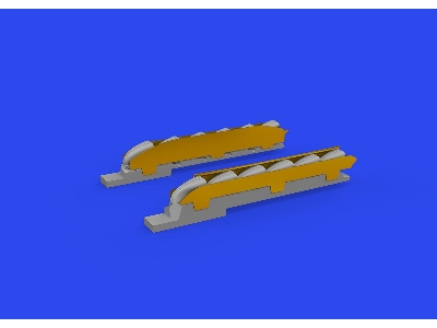 Bf 109K-4 exhaust stacks PRINT 1/48 - EDUARD - zdjęcie 2