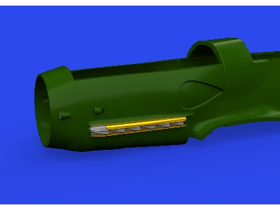 Bf 109K-4 exhaust stacks PRINT 1/48 - EDUARD - zdjęcie 4