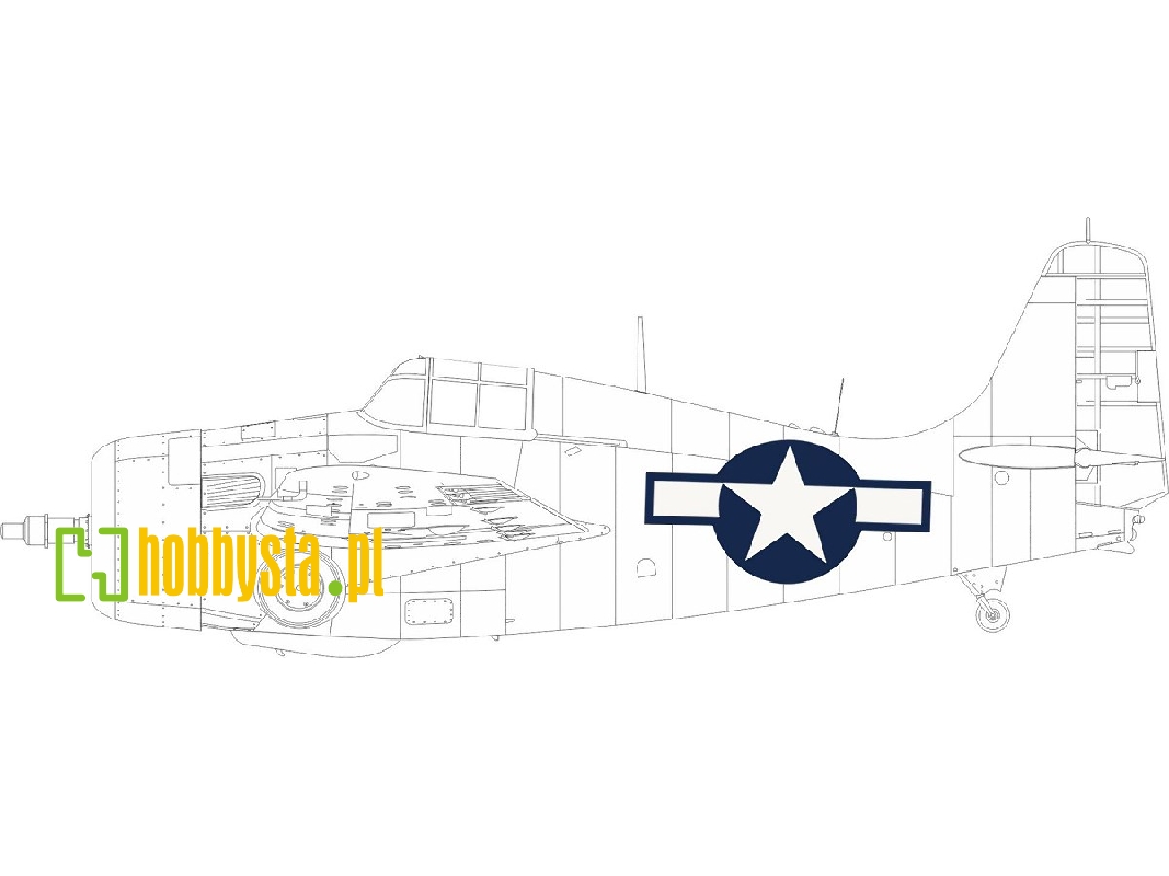 FM-2 US national insignia 1/48 - EDUARD - zdjęcie 1 FM-2 US national insignia 1/48 - EDUARD - zdjęcie 1