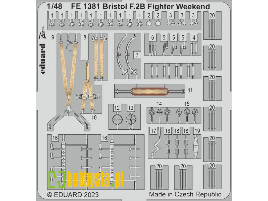 Bristol F.2B Fighter Weekend 1/48 - EDUARD - zdjęcie 1