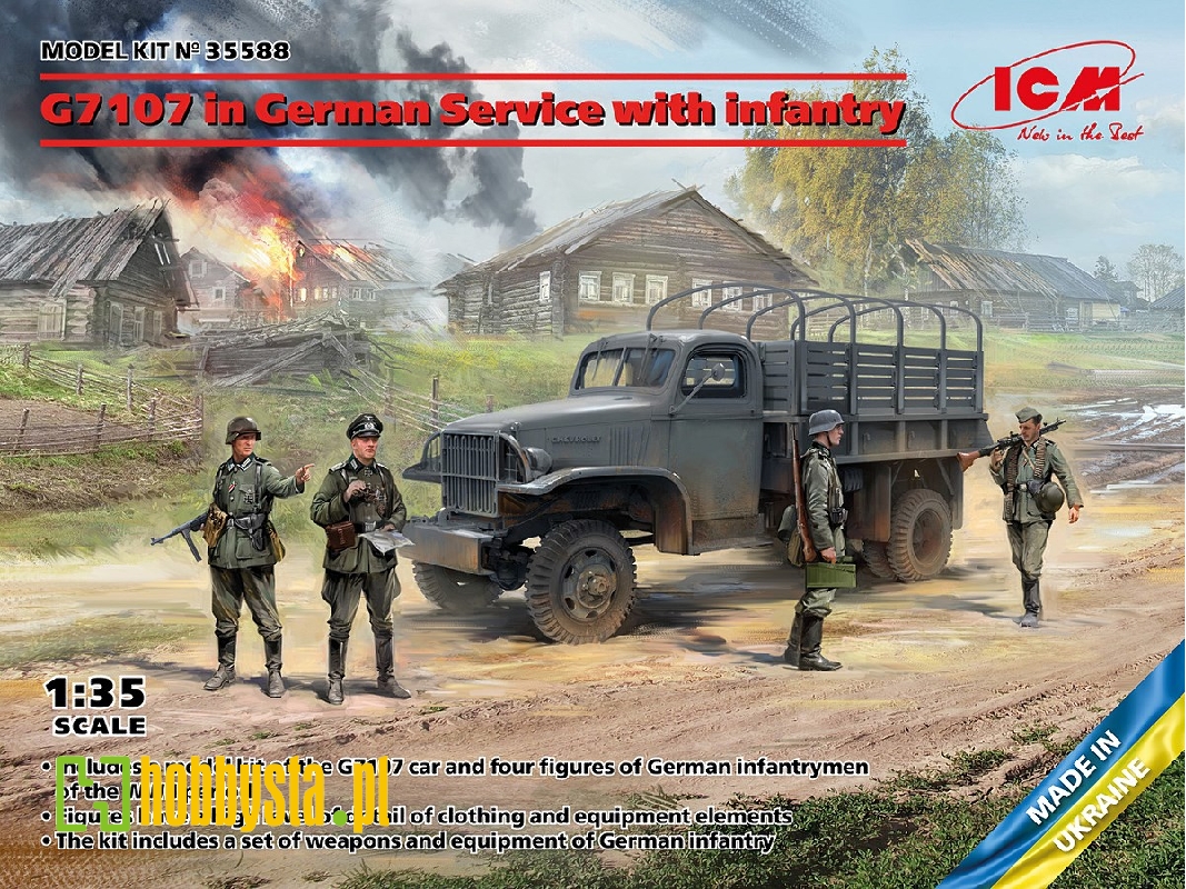 G7107 In German Service With Infantry - zdjęcie 1 G7107 In German Service With Infantry - zdjęcie 1