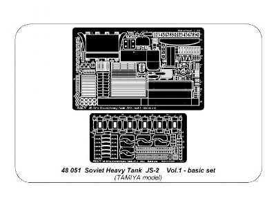 Radziecki czolg ciężki JS-2,  cz.1-zestaw podstawowy - zdjęcie 16