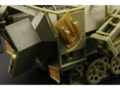  Sd. Kfz.251/1 Ausf. C Stuka zu Fuss 1/35 - Afv Club - blaszki - zdjęcie 9