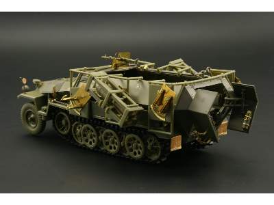  Sd. Kfz.251/1 Ausf. C Stuka zu Fuss 1/35 - Afv Club - blaszki - zdjęcie 12