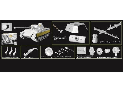 Sd.Kfz.171 Panther D 52nd Battalion - Premium Edition - zdjęcie 3