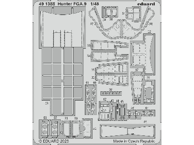 Hunter FGA.9 1/48 - AIRFIX - zdjęcie 2