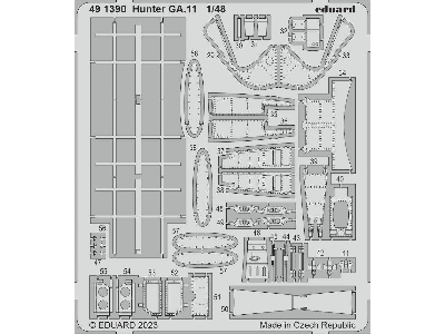 Hunter GA.11 1/48 - AIRFIX - zdjęcie 2