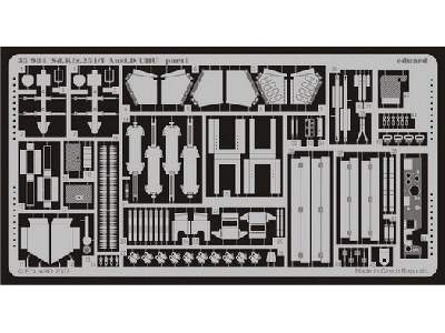  Sd. Kfz.251/1 Ausf. D UHU 1/35 - Afv Club - blaszki - zdjęcie 2