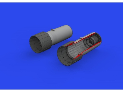 F-4E exhaust nozzles PRINT 1/48 - MENG - zdjęcie 1