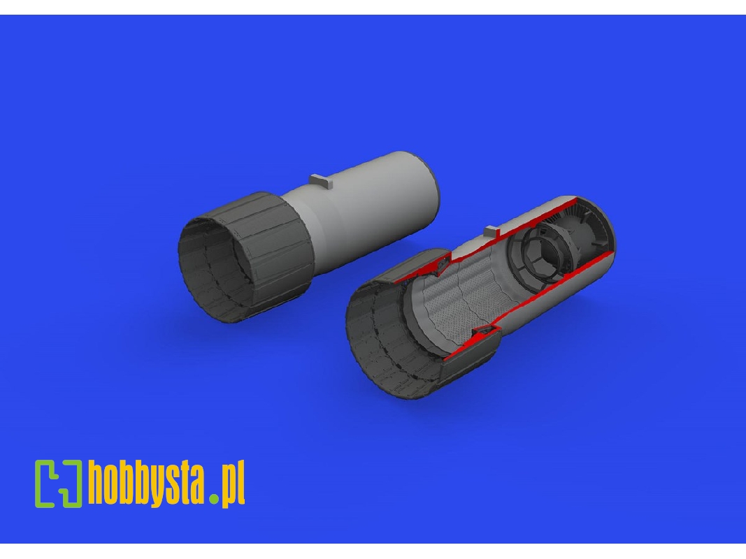 F-4E exhaust nozzles PRINT 1/48 - MENG - zdjęcie 1