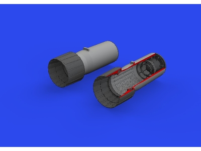 F-4E exhaust nozzles PRINT 1/48 - MENG - zdjęcie 4