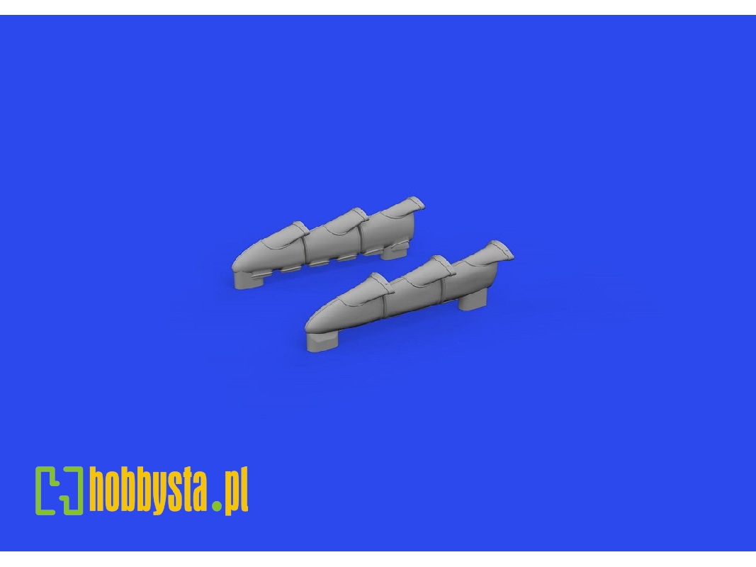 Hurricane Mk. II exhaust fishtail PRINT 1/48 - ARMA HOBBY - zdjęcie 1 Hurricane Mk. II exhaust fishtail PRINT 1/48 - ARMA HOBBY - zdjęcie 1