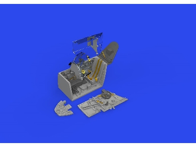 Bf 109G-10 cockpit PRINT 1/48 - EDUARD - zdjęcie 2