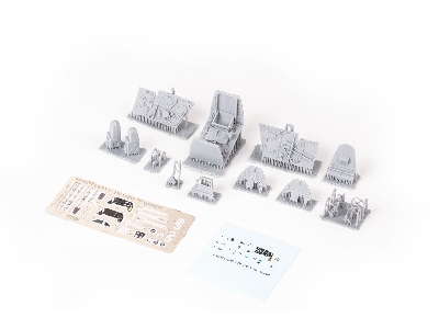 Bf 109G-10 cockpit PRINT 1/48 - EDUARD - zdjęcie 4