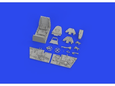 Bf 109G-10 cockpit PRINT 1/48 - EDUARD - zdjęcie 8